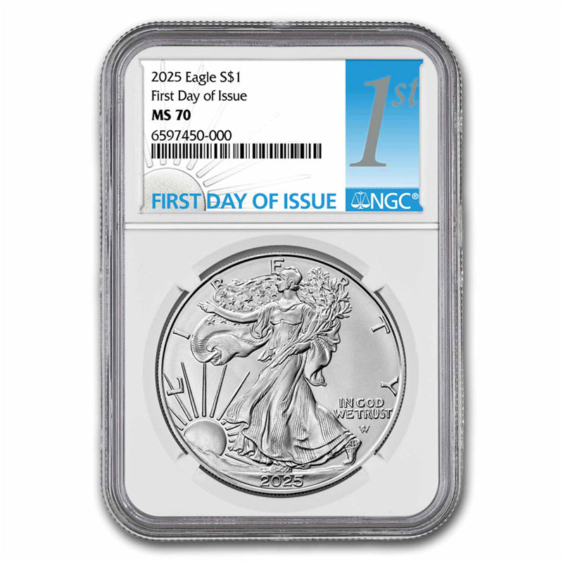 2025 American Silver Eagle 1 oz Silver Coin