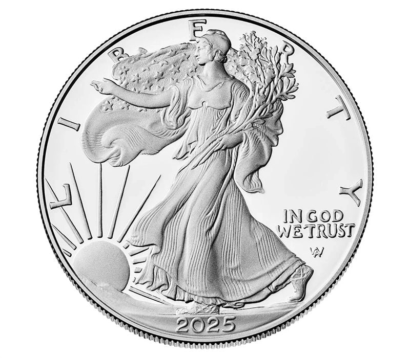2025 American Silver Eagle 1 oz Silver Coin