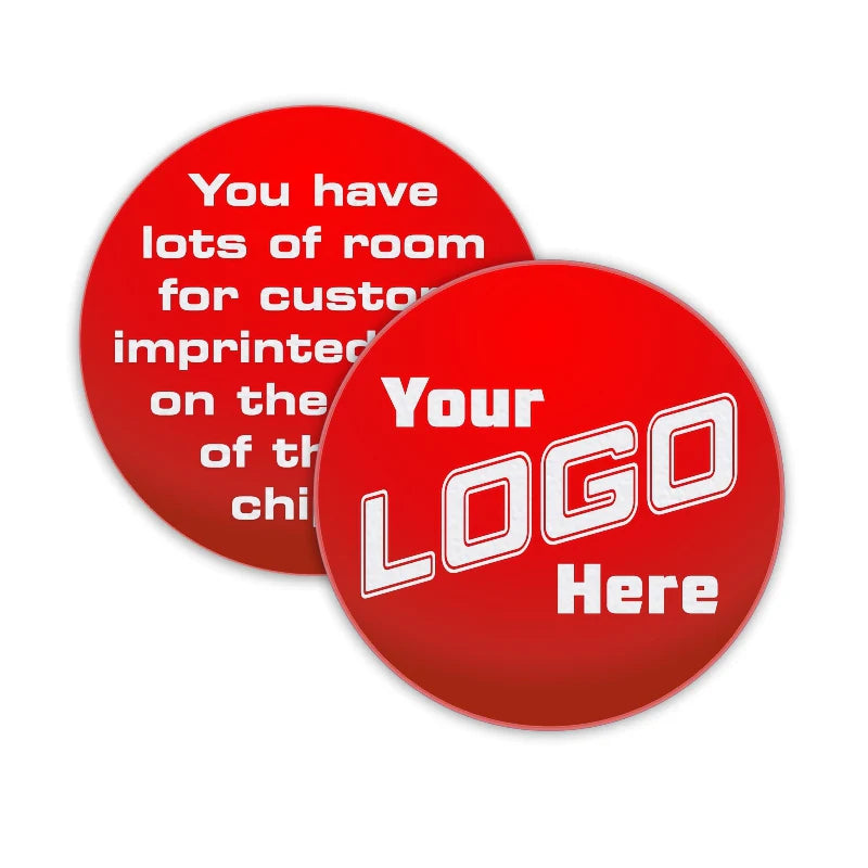 Custom Plastic Chips - 2 Sided